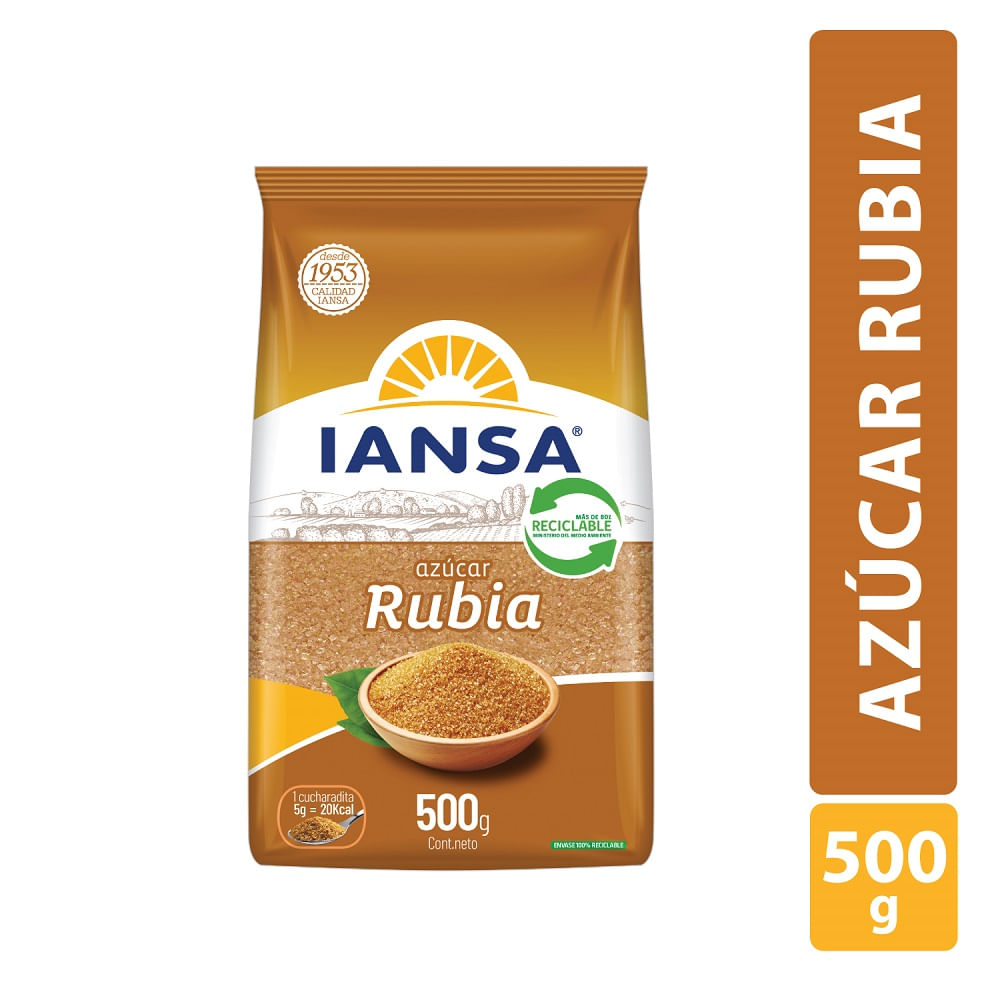 Azucar Rubia Iansa 500g
